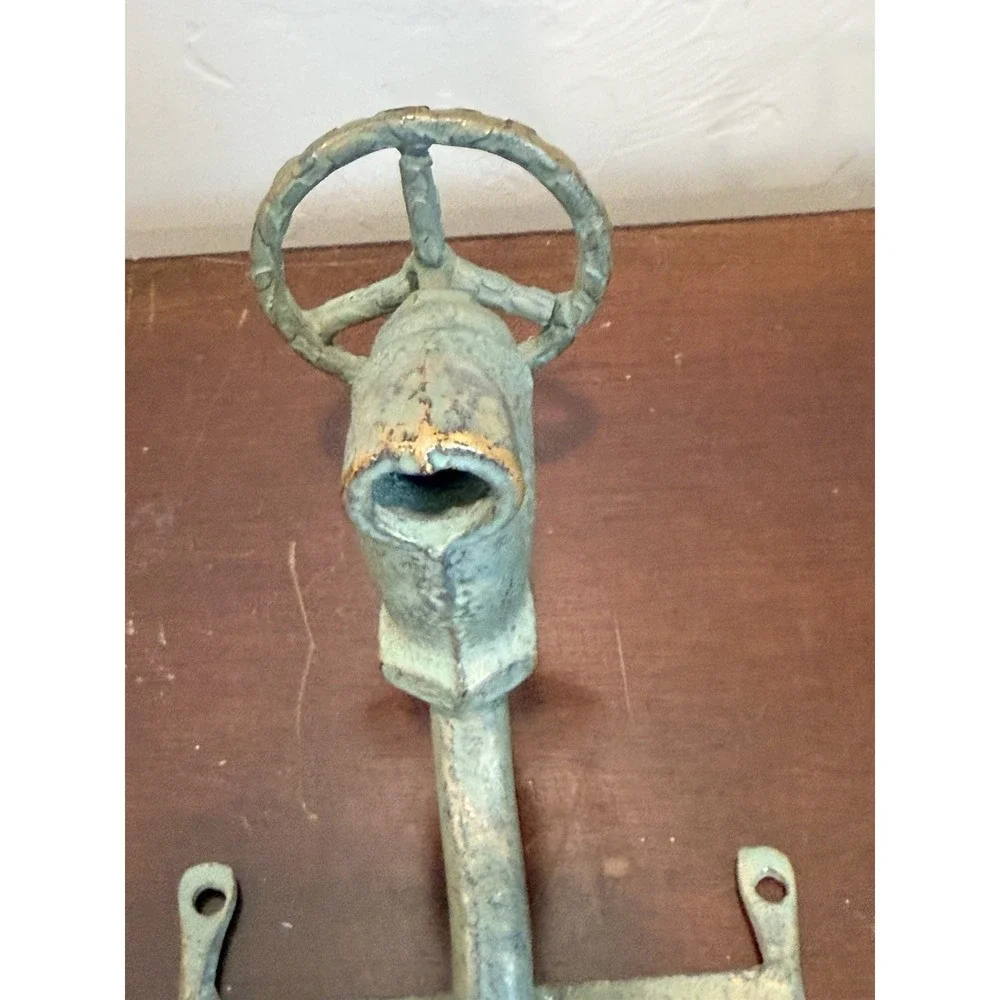 COOL WATER SPIGOT  FOUNTAIN COAT‎ HANGER BARN FARM FOLK ART